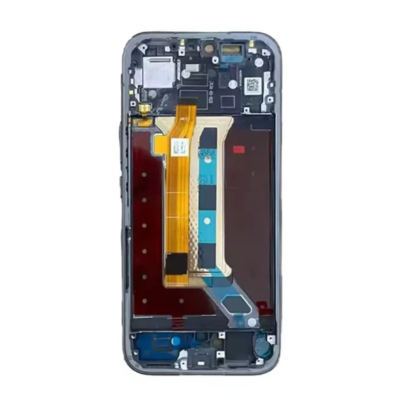 For Honor 600 Lite 5G OEM Grade S AMOLED Screen and Digitizer Assembly + Frame (without Logo) - Black