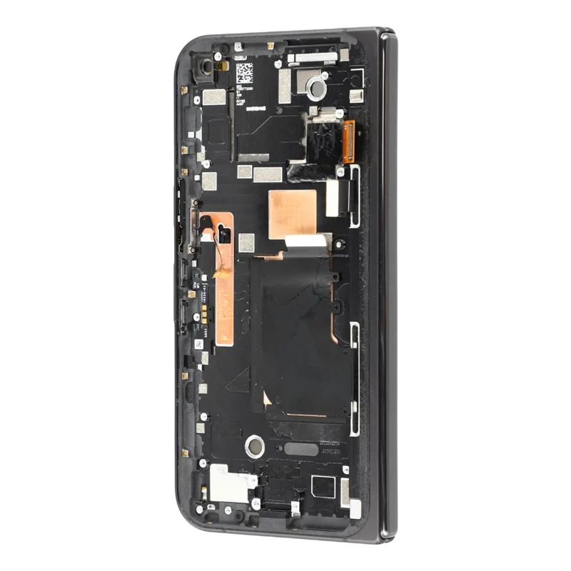 Dla Google Pixel 9 Pro Fold 5G (ekran wewnętrzny) oryginalny wyświetlacz OLED klasy A do demontażu, z ekranem dotykowym i ramką (bez logotypu) – Czarny