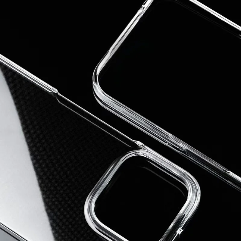 Coque pour Google Pixel 11 Pro Fold, étui fin en plastique rigide résistant aux chocs - transparent