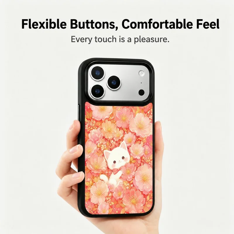 For iPhone 18 Pro Max / 17 Pro Max Magnetic Case Five Elements Series UV Printed PC + Silicone Shockproof Phone Cover - H00044