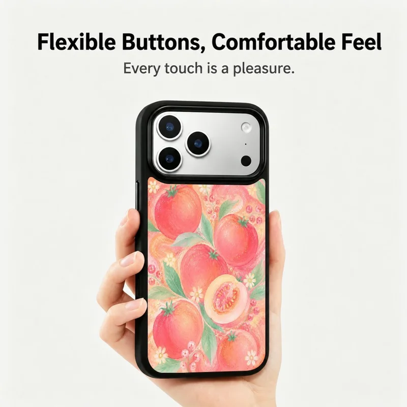 For iPhone 18 Pro Max / 17 Pro Max Magnetic Case Five Elements Series UV Printed PC + Silicone Anti-Scratch Phone Cover - H00054