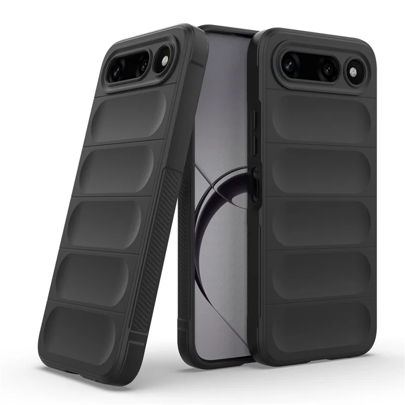 For TECNO Spark 50 5G Phone Case Anti-Drop Soft TPU Rugged Back Cover - Black