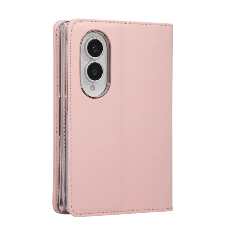 ABEEL For Samsung Galaxy Z Fold8 Phone Case RFID Blocking Leather Flip Cover - Pink