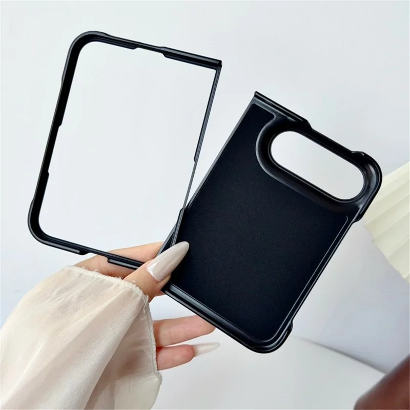 WANLONFENG KJB Série pour iPhone Fold Étui Magnétique avec Texture en Tissu Technique PC + TPU, Housse de Protection pour Téléphone - Orange