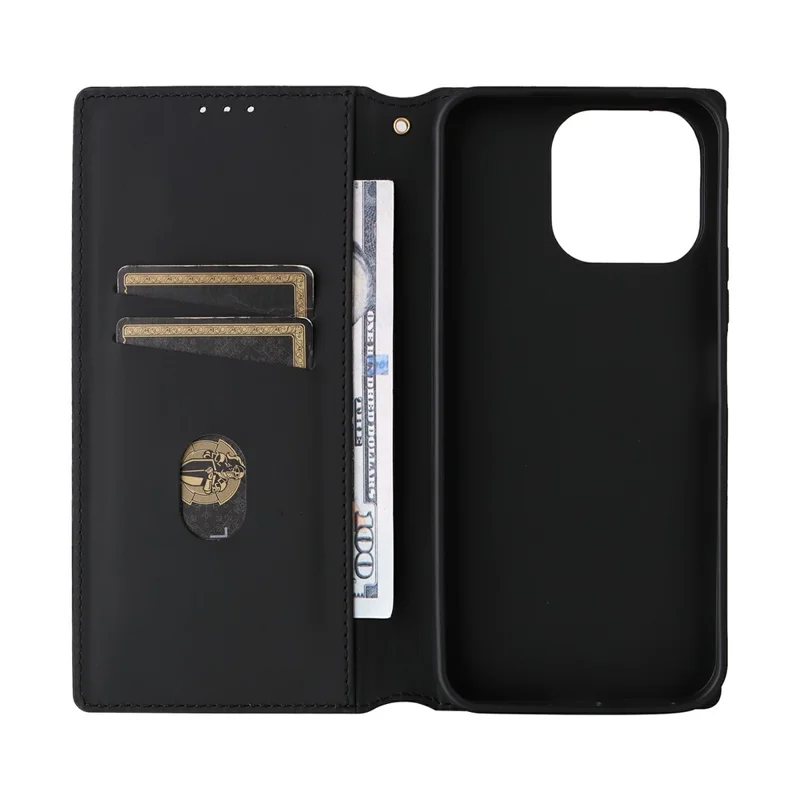 For OnePlus N6 4G Case Wallet Rhombus Imprinted PU Leather Phone Cover - Silver