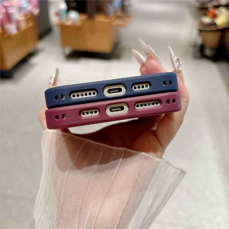 For iPhone 16 Pro Max Magnetic Case Matte Skin Touch PC + TPU Shockproof Phone Cover - Cherry Red