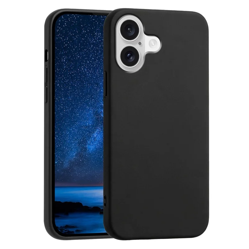 For iPhone 17 Hoesje Zachte TPU Anti-val Anti-slipstructuur Telefoonhoes