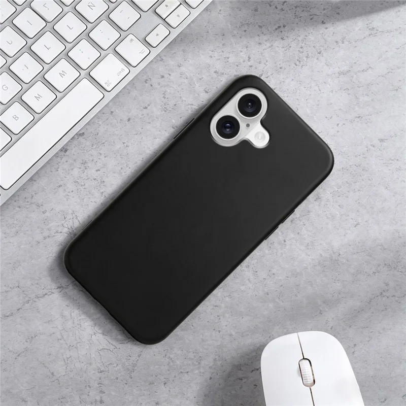 For iPhone 17 Hoesje Zachte TPU Anti-val Anti-slipstructuur Telefoonhoes