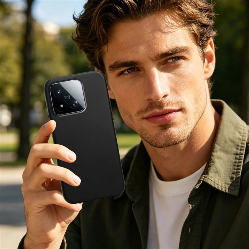 For Xiaomi 17 Max Case Blød TPU Anti-drop Ikke-glidende Tekstur Telefonbeskyttelse