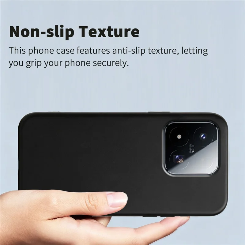 For Xiaomi 17 Max Case Blød TPU Anti-drop Ikke-glidende Tekstur Telefonbeskyttelse