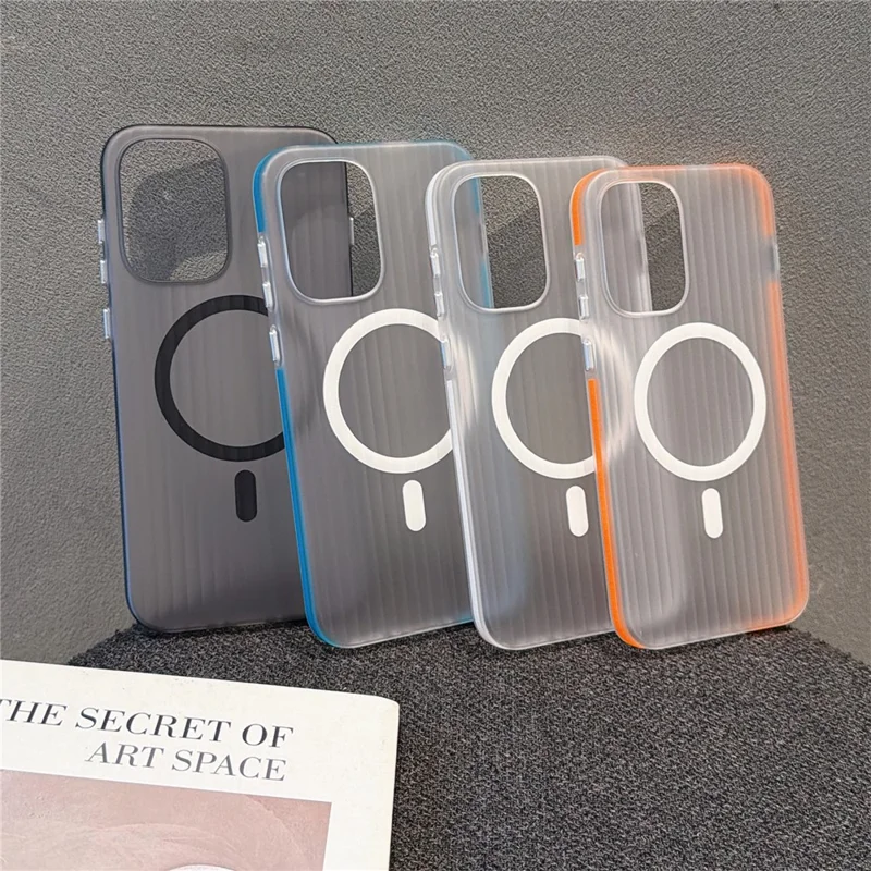 For OnePlus Ace 6 Ultra 5G Magnetic Phone Case Matte Texture Shockproof Protective PC Cover - Blue