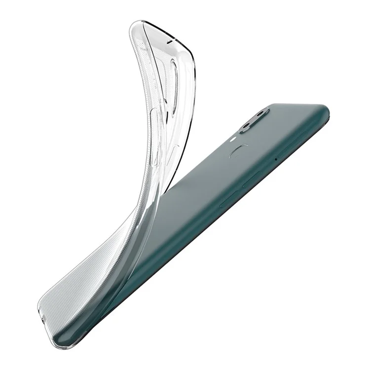 Funda Transparente Delgada para Samsung Galaxy A20e, Funda Protectora de TPU Suave Anticaídas para Teléfono Celular
