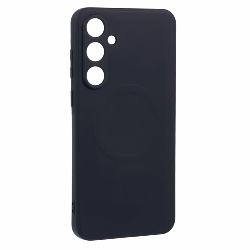 For Samsung Galaxy A17 4G / A17 5G Magnetic Case Shockproof TPU Phone Cover - Black