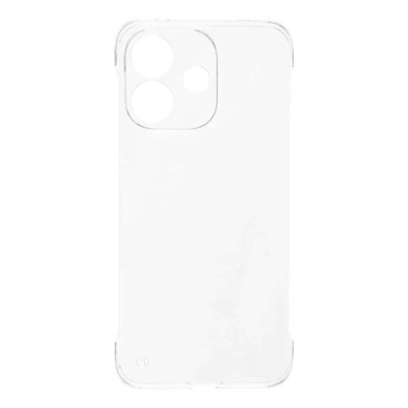 Coque transparente pour Xiaomi Redmi Note 17 4G, housse rigide sans cadre en PC pour téléphone