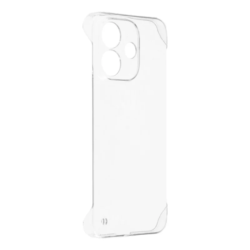Coque transparente pour Xiaomi Redmi Note 17 4G, housse rigide sans cadre en PC pour téléphone