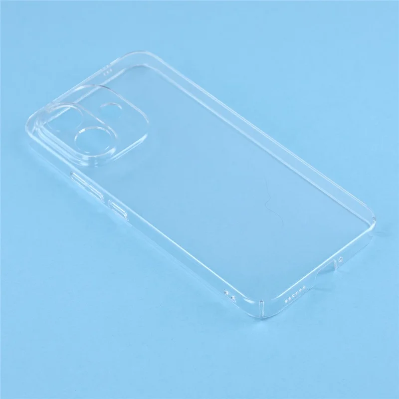 For Xiaomi Redmi Note 17 Pro 5G Case Shock-Absorption Hard PC Phone Cover Transparent (Precise Lens Cutouts)