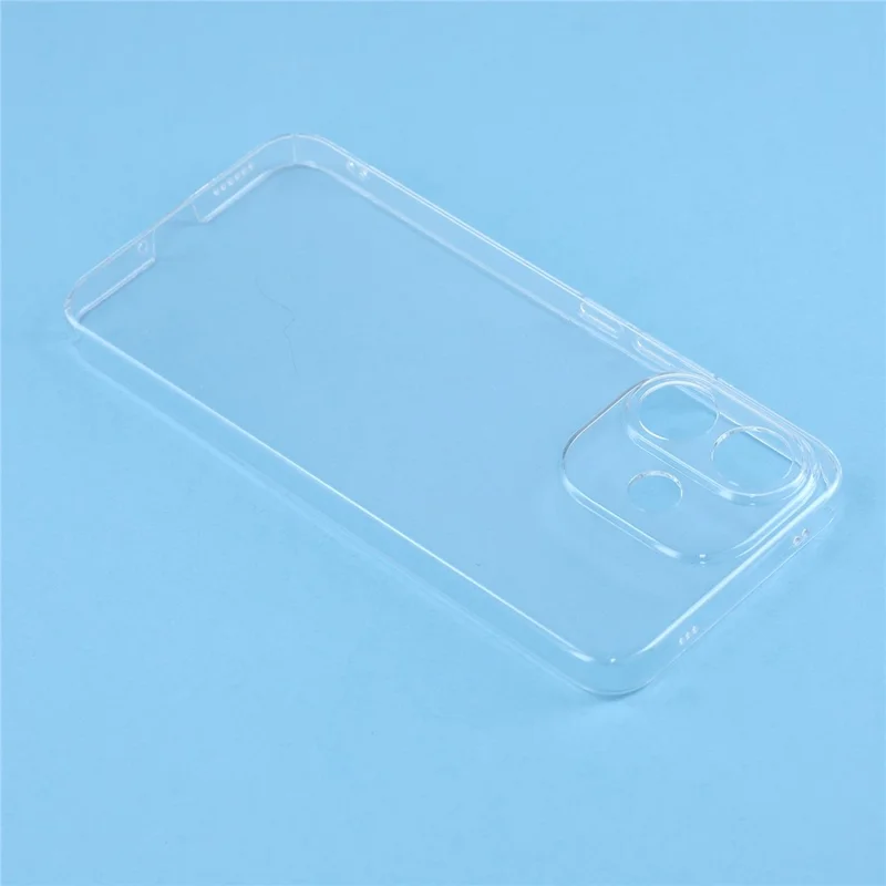 For Xiaomi Redmi Note 17 Pro 5G Case Shock-Absorption Hard PC Phone Cover Transparent (Precise Lens Cutouts)