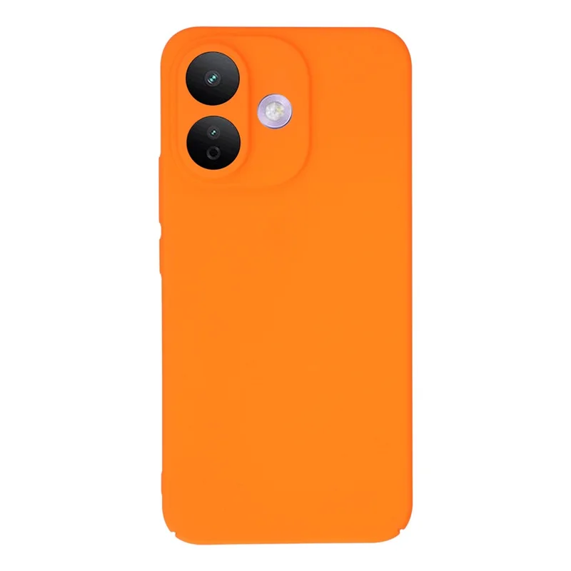 For Xiaomi Redmi Note 17 Pro 5G Case Skin-Touch Rubberized Hard PC Phone Cover - Orange