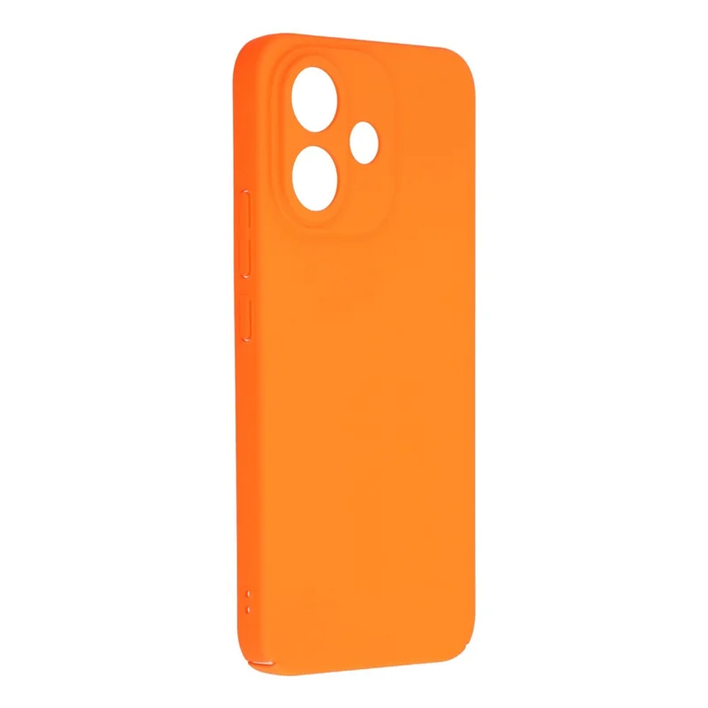 For Xiaomi Redmi Note 17 Pro 5G Case Skin-Touch Rubberized Hard PC Phone Cover - Orange