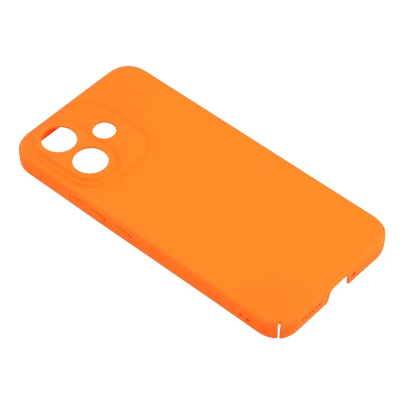 For Xiaomi Redmi Note 17 Pro 5G Case Skin-Touch Rubberized Hard PC Phone Cover - Orange