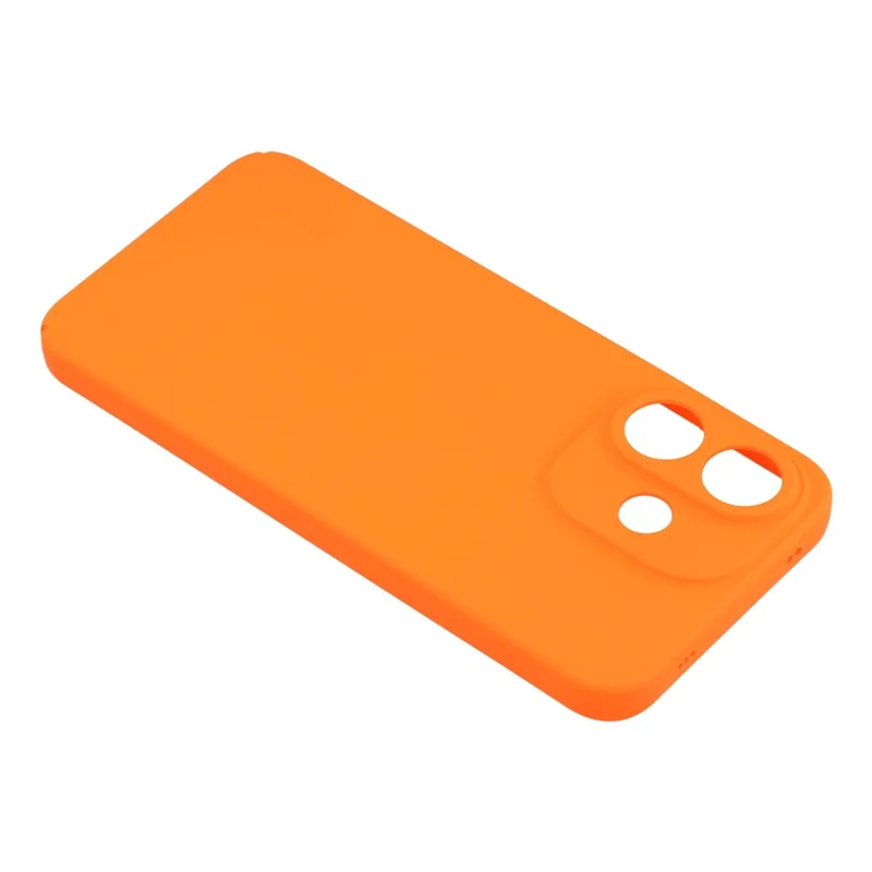 For Xiaomi Redmi Note 17 Pro 5G Case Skin-Touch Rubberized Hard PC Phone Cover - Orange
