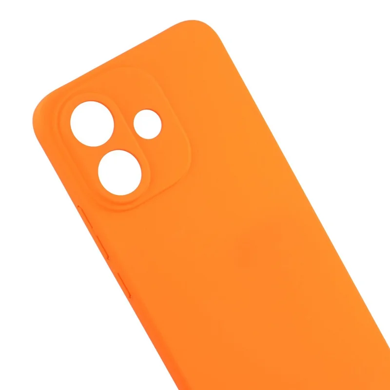 For Xiaomi Redmi Note 17 Pro 5G Case Skin-Touch Rubberized Hard PC Phone Cover - Orange