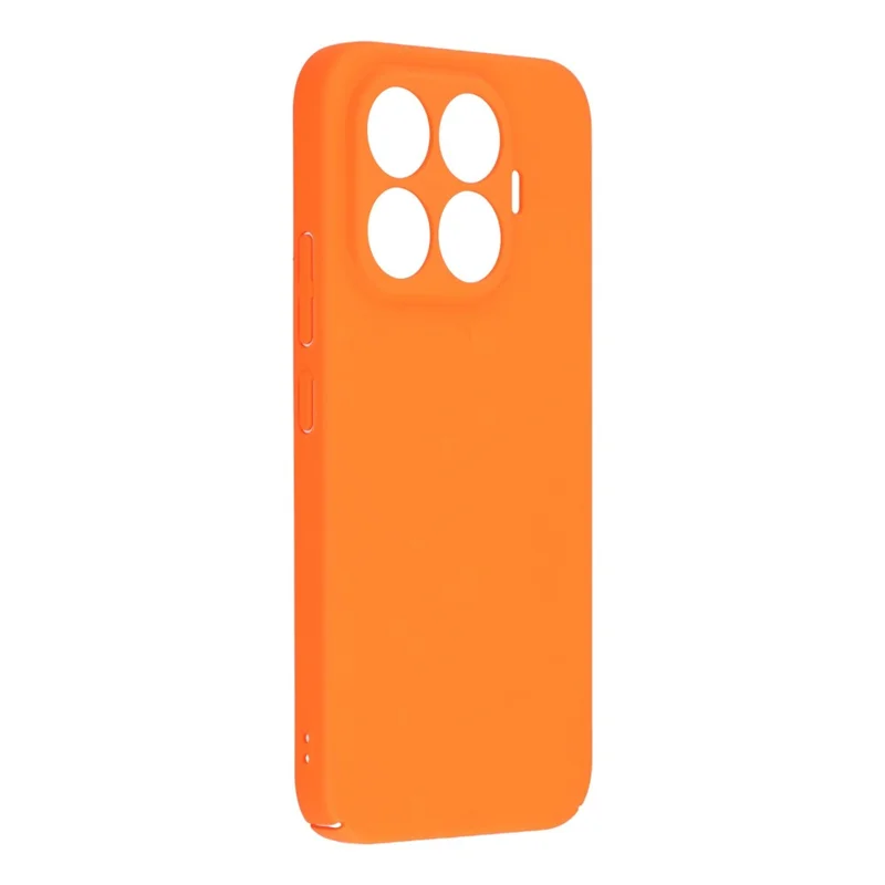 For Xiaomi 17T Case Skin-Touch Rubberized Hard PC Phone Cover - Orange