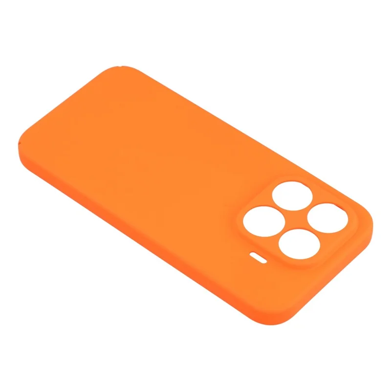 For Xiaomi 17T Case Skin-Touch Rubberized Hard PC Phone Cover - Orange