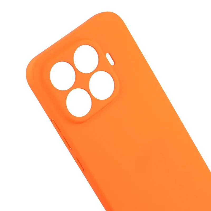 For Xiaomi 17T Case Skin-Touch Rubberized Hard PC Phone Cover - Orange