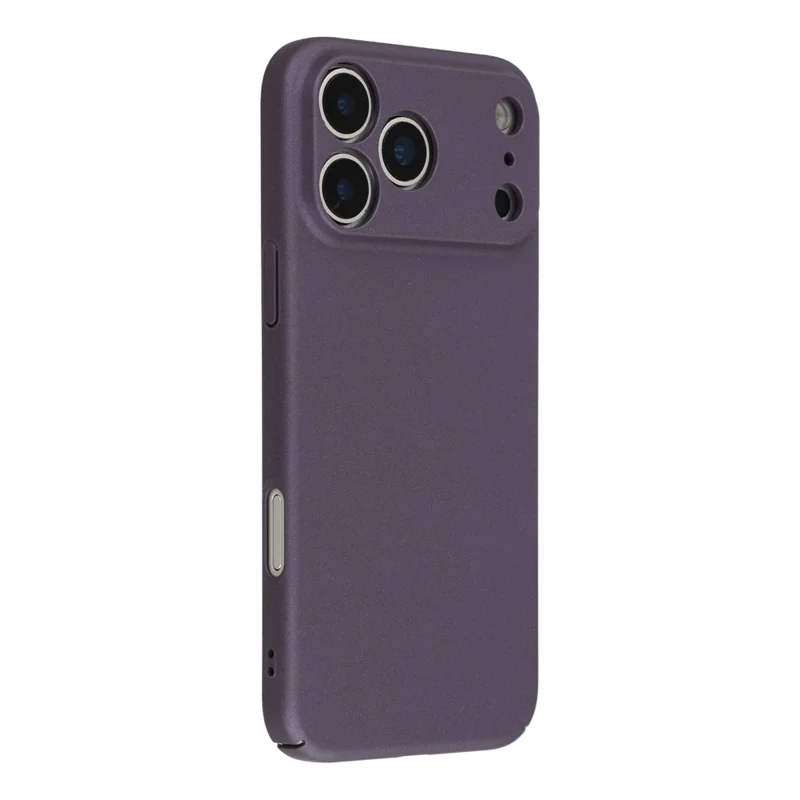 For iPhone 18 Pro / 17 Pro Case Matte Hard PC Slim Cell Phone Cover - Purple
