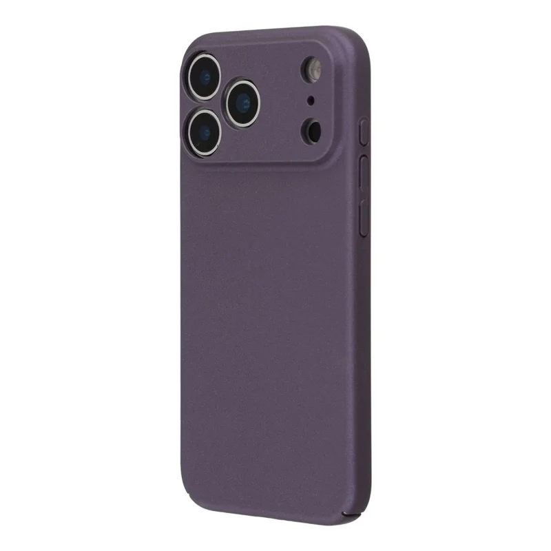 For iPhone 18 Pro / 17 Pro Case Matte Hard PC Slim Cell Phone Cover - Purple