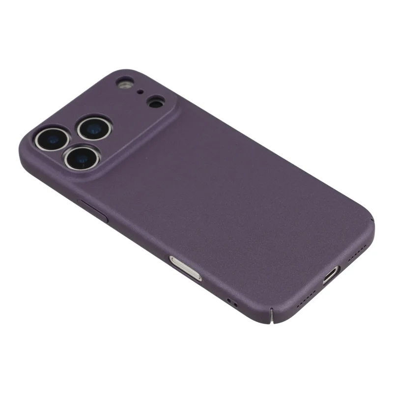 For iPhone 18 Pro / 17 Pro Case Matte Hard PC Slim Cell Phone Cover - Purple