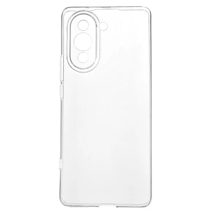 For Huawei nova 10 Pro 4G Soft Slim TPU Anti-Scratch Smartphone Case Transparent Clear Anti-fall Mobile Phone Cover