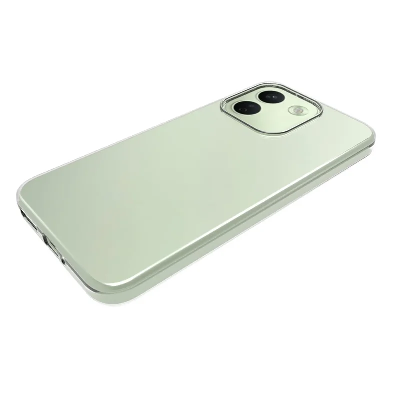 Coque pour Xiaomi Redmi Note 17 Pro Max 5G, protection arrière en TPU résistante aux traces d'eau - transparente
