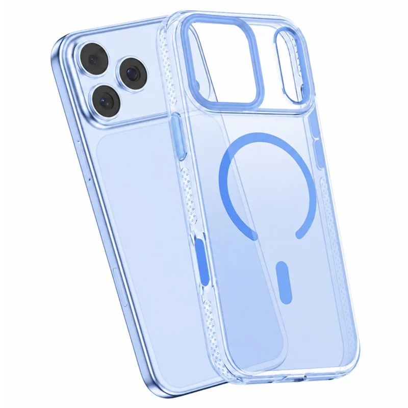 MUTURAL for iPhone 18 Pro Max / 17 Pro Max Case Compatible with MagSafe PC + TPU Gradient Phone Cover - Baby Blue