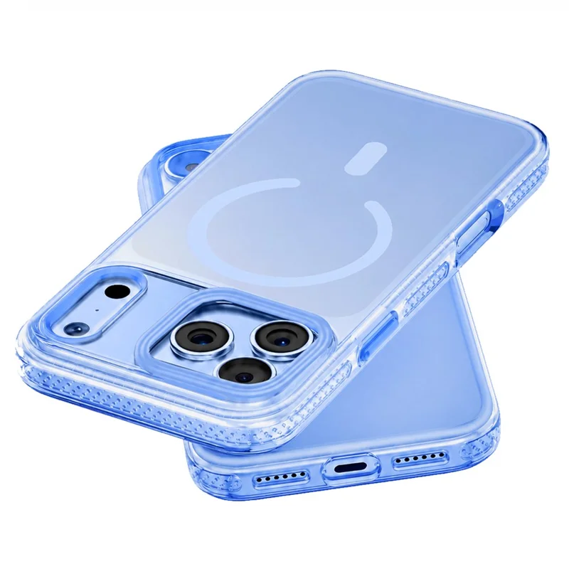 MUTURAL for iPhone 18 Pro Max / 17 Pro Max Case Compatible with MagSafe PC + TPU Gradient Phone Cover - Baby Blue