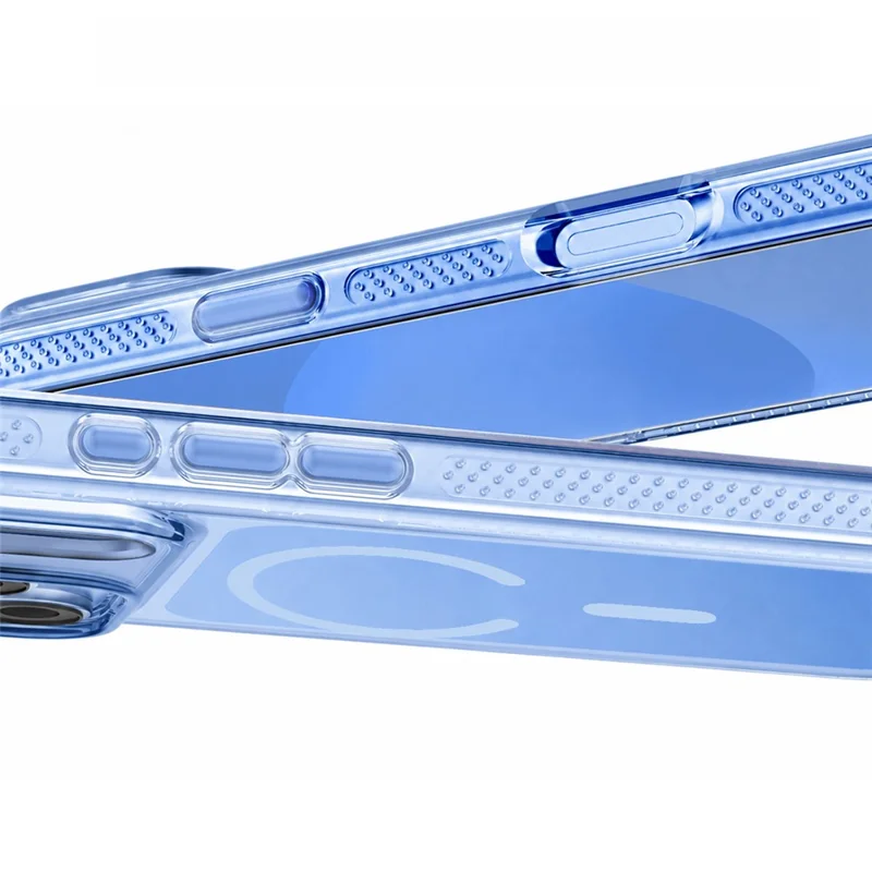 MUTURAL for iPhone 18 Pro Max / 17 Pro Max Case Compatible with MagSafe PC + TPU Gradient Phone Cover - Baby Blue