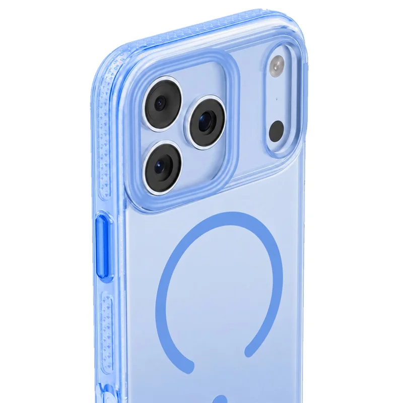MUTURAL for iPhone 18 Pro Max / 17 Pro Max Case Compatible with MagSafe PC + TPU Gradient Phone Cover - Baby Blue