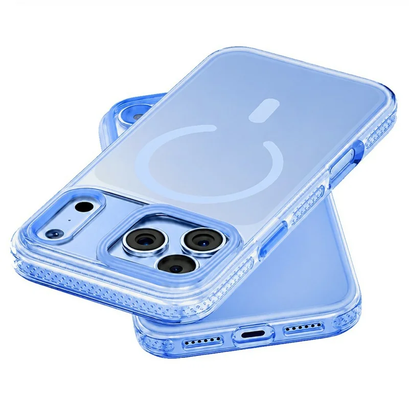 MUTURAL for iPhone 18 Pro / 17 Pro Case Compatible with MagSafe PC + TPU Gradient Phone Cover - Baby Blue