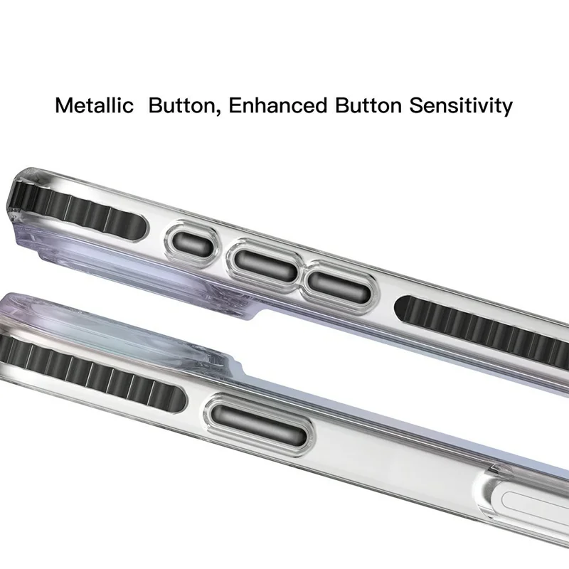 MUTURAL для iPhone 18 Pro / 17 Pro Чехол, совместимый с MagSafe, задняя крышка для телефона из ТПУ+ПК с полосатым рисунком - Черный
