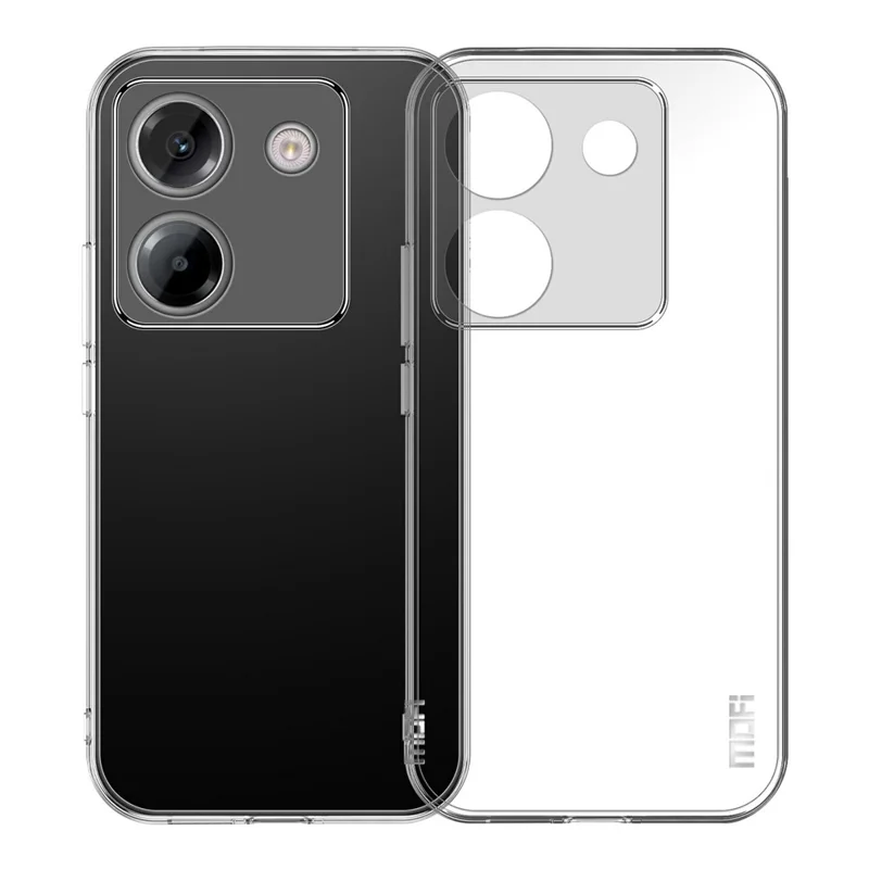 MOFI For Xiaomi Redmi Note 17 Pro+ 5G / Note 17 Pro Max 5G Clear Phone Case Ultra-Thin TPU Phone Back Cover - Transparent
