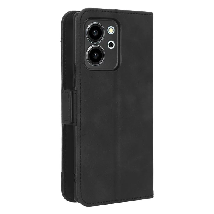 Per Onore 80 SE 5G Shock Affrollo di Shock PU Che Caso Caso di Cafferme Flip Flip Folio - Nero