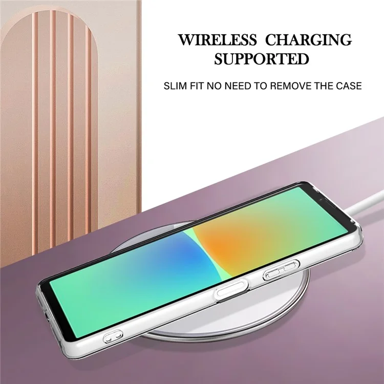 Für Sony Xperia 10 IV 5G YB IMD Serie-2 Marmormuster IMD Flexible TPU Handyhülle Elektroplattierter Rahmen Schutzhülle - Rose Gold 005