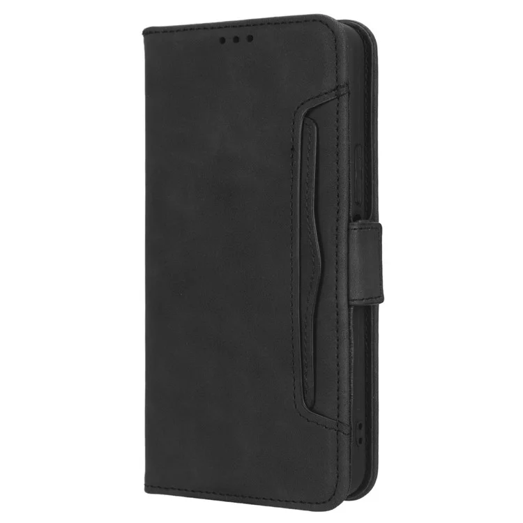 Per Tecno Pova 4 4G Lg7n PU Paformato Pullotto Succhio Chepetto Magnato Magnato Magnato Coperchi - Nero