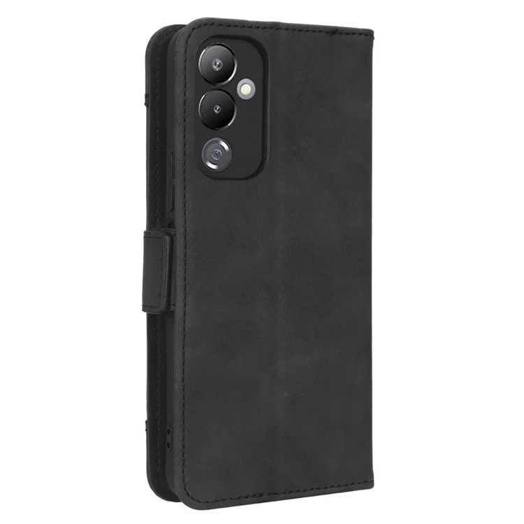Per Tecno Pova 4 4G Lg7n PU Paformato Pullotto Succhio Chepetto Magnato Magnato Magnato Coperchi - Nero