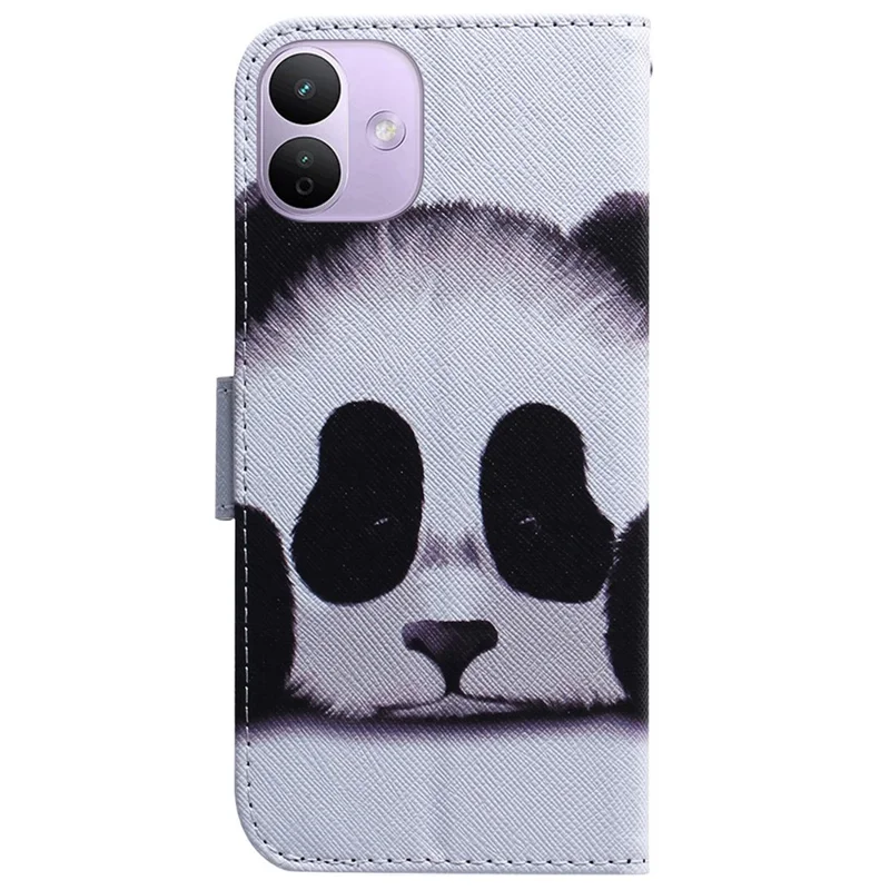For Xiaomi Redmi Note 17 Pro 5G Wallet Case Pattern Print Leather Phone Cover - Panda