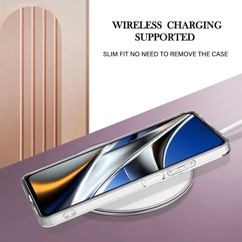 Funda TPU para Xiaomi Poco X4 Pro 5G con diseño de mármol IMD y cubierta trasera electrochapada - Morado 001
