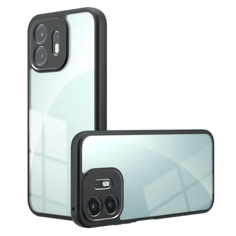 Чехол для OnePlus N6 4G TPU + PC ударопрочный чехол для телефона - Прозрачный