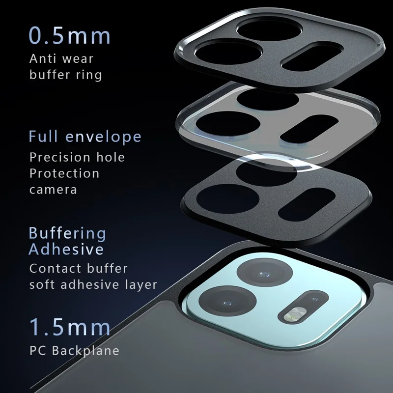 Чехол для OnePlus N6 4G TPU + PC ударопрочный чехол для телефона - Прозрачный
