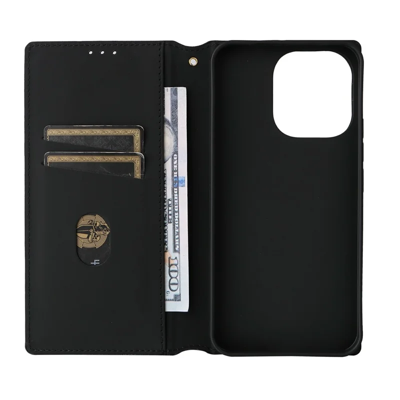 For Xiaomi Redmi Note 17 Pro 5G Case Wallet Rhombus Imprinted PU Leather Phone Cover - Silver